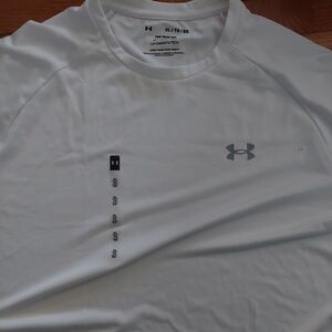 Under Armour Men's Gray Logo Tee